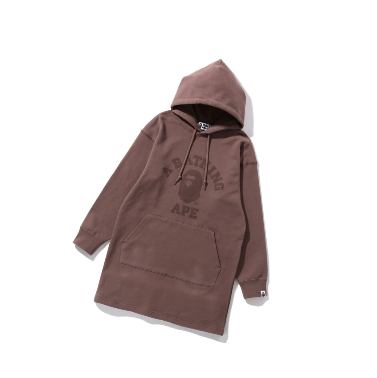 Peignoir A BATHING APE Bape Ape Head One Point Onepiece Knee Length Dresses Marron Femme France | SOA-28786629