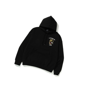 Sweat à Capuche A BATHING APE Bape Japan Loose Fit Pullover Noir Homme France | JHS-69989059