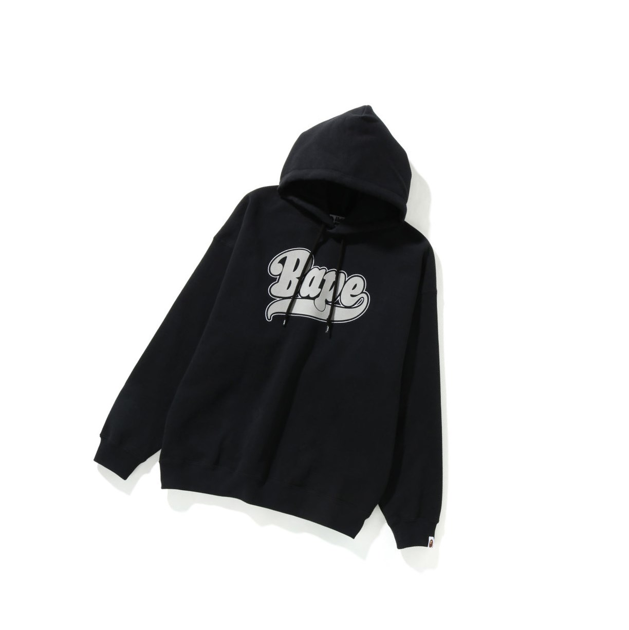 Sweat à Capuche A BATHING APE Bape Oversized Pullover Noir Femme France | GOM-71607501