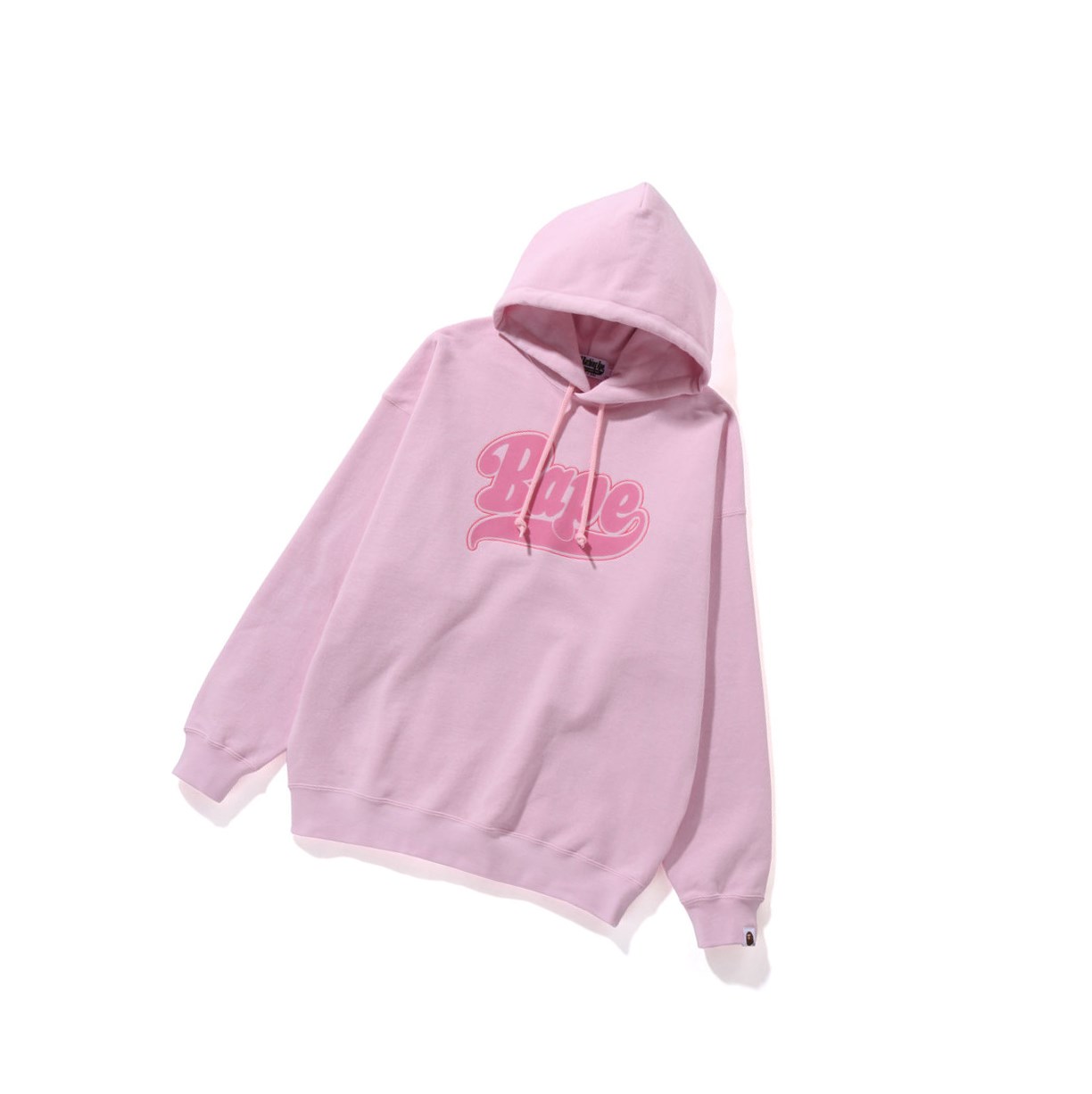 Sweat à Capuche A BATHING APE Bape Oversized Pullover Rose Femme France | WHT-56223576