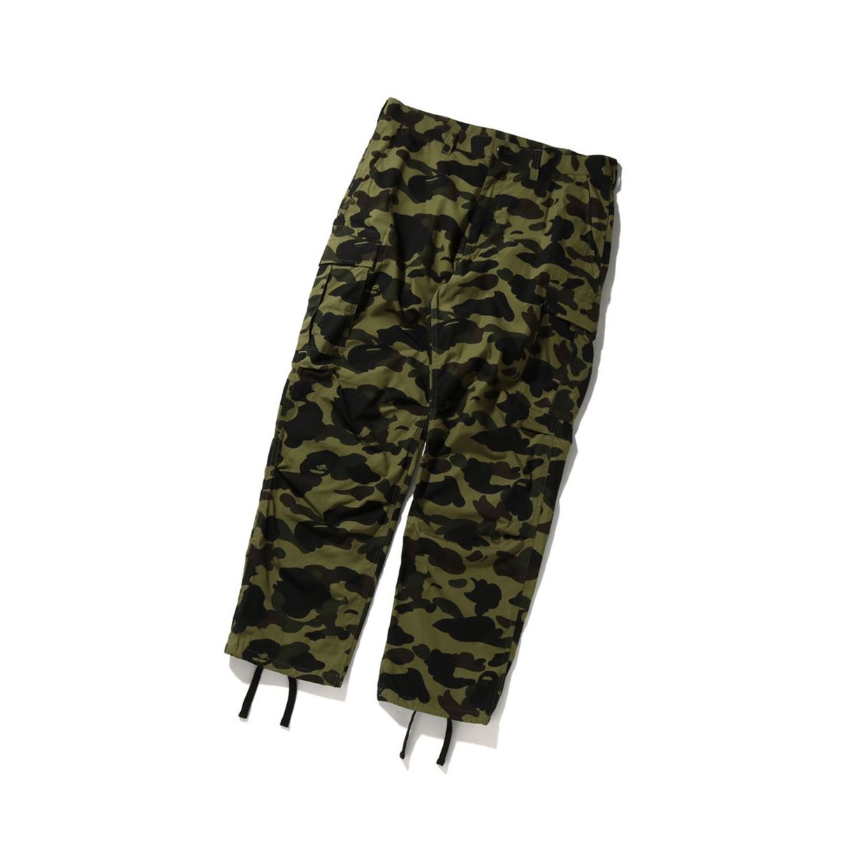 Pantalon A BATHING APE Bape 1st Camo Cargo Long Vert Homme France | RXU-19672017