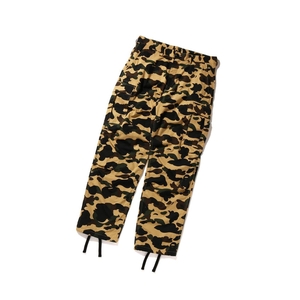 Pantalon A BATHING APE Bape 1st Camo Cargo Long Jaune Homme France | ZFU-59411172