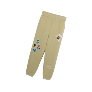 Pantalon A BATHING APE Bape Multi Fonts Long Beige Homme France | SFW-09796009