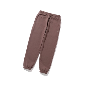 Pantalon A BATHING APE Bape Ape Head One Point Oversized Sweat Marron Femme France | SSP-28079204