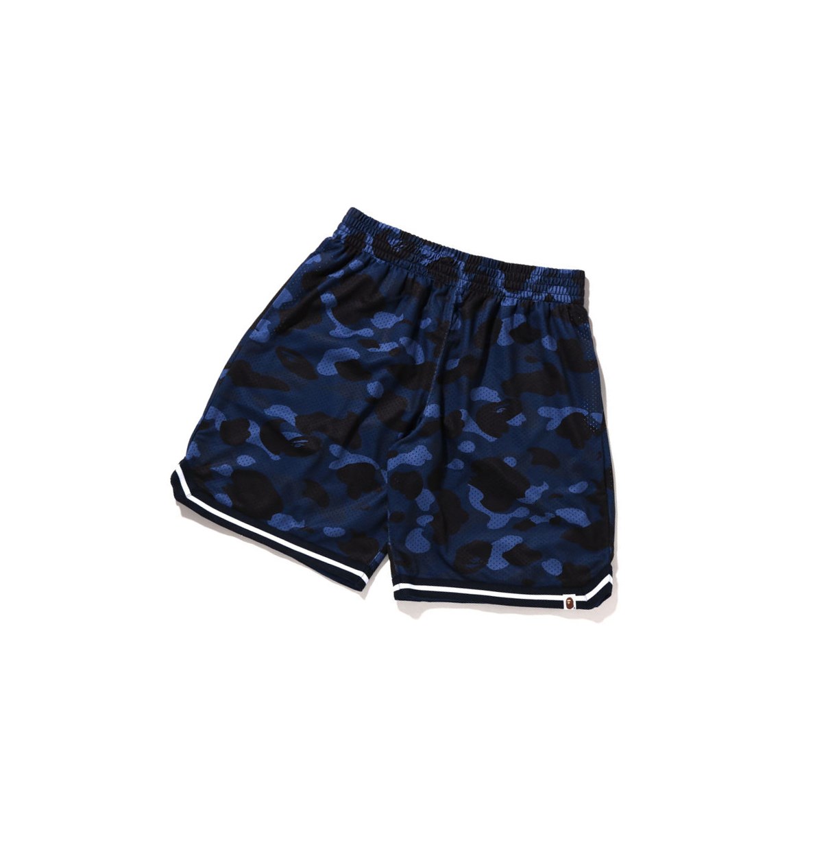 Shorts A BATHING APE Bape Color Camo Larges Fit Basketball Bleu Homme France | ONE-78201591