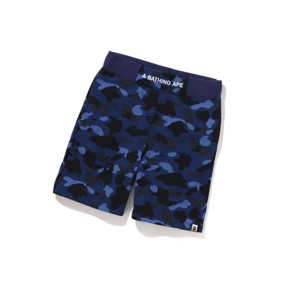 Shorts A BATHING APE Bape Color Camo Sweat Bleu Homme France | FVW-39051352