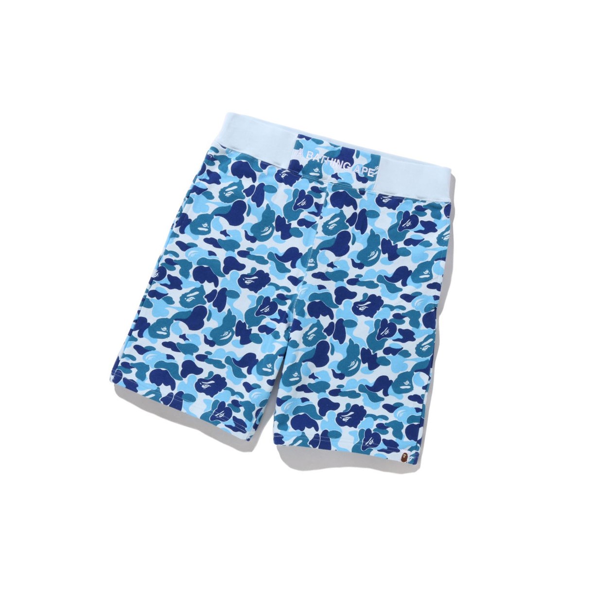 Shorts A BATHING APE Bape Abc Camo Sweat Bleu Homme France | NFA-77514949