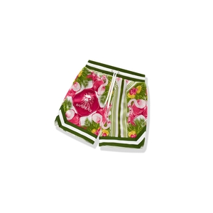 Shorts A BATHING APE Bape Floral Print Ape Head Vert Clair Homme France | GVS-21399390