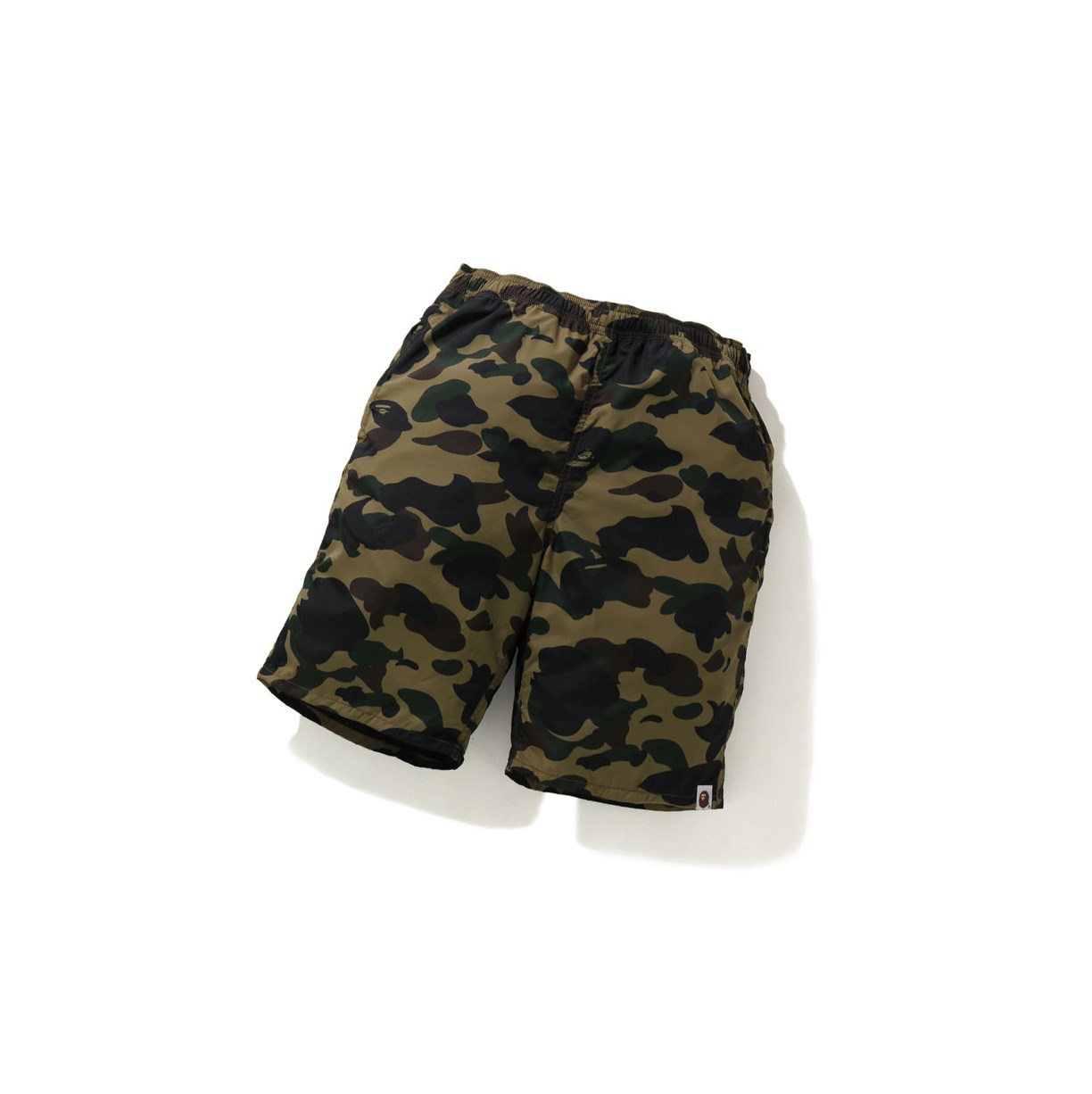 Shorts A BATHING APE Bape 1st Camo Beach Vert Homme France | AZF-86051318