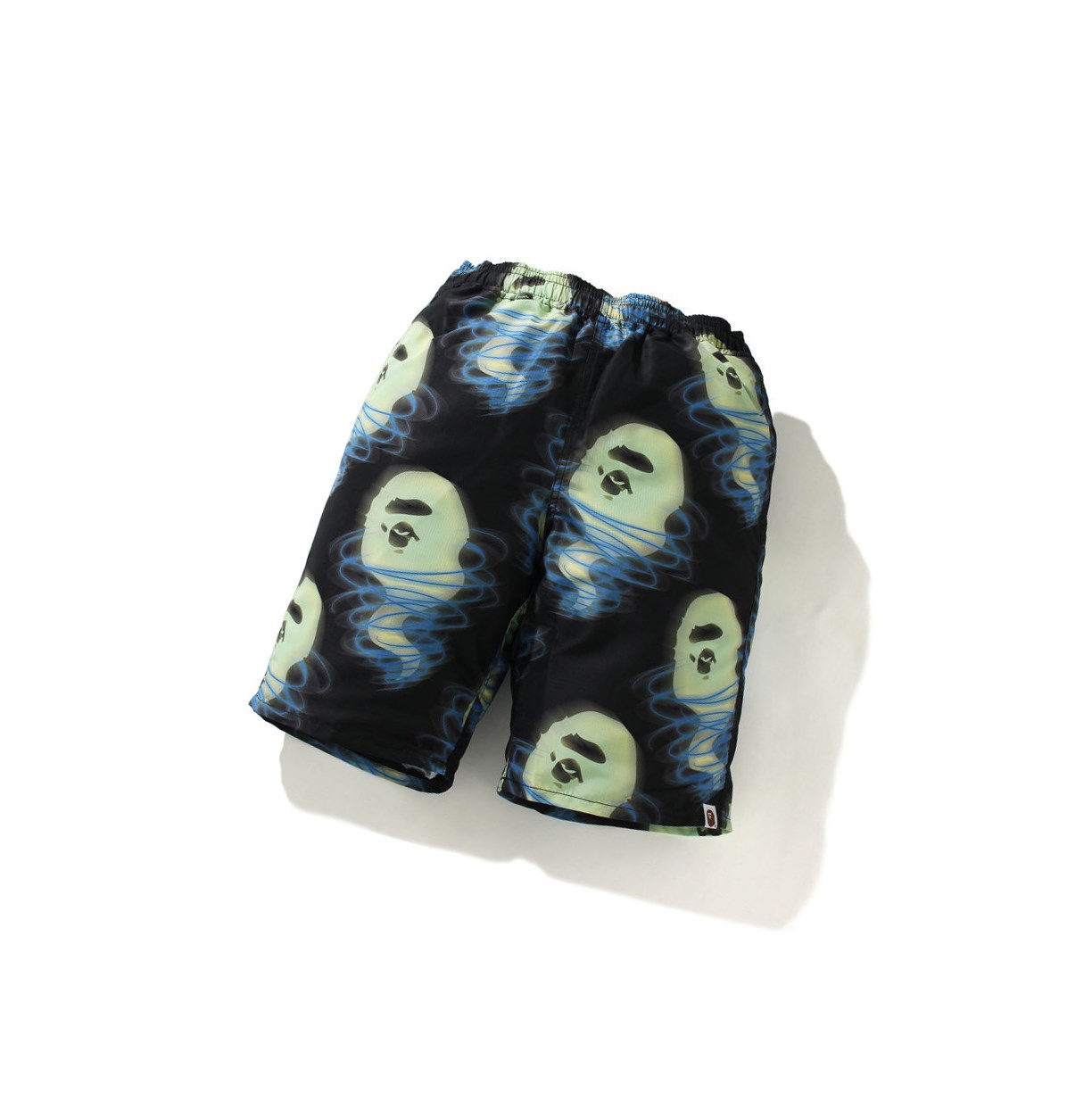 Shorts A BATHING APE Bape Storm Stretched Noir Homme France | BLD-01628451