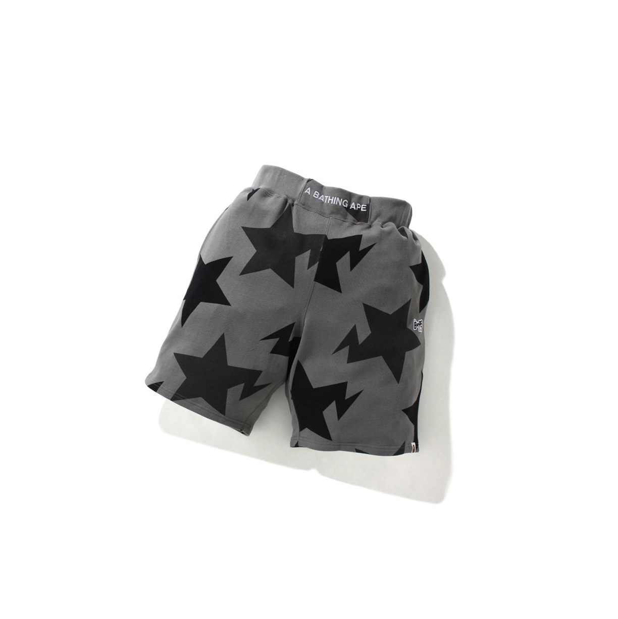 Shorts A BATHING APE Bape Sta Pattern Larges Fit Noir Homme France | BAJ-16765135