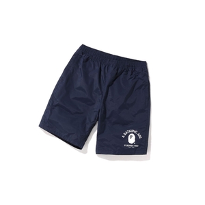 Shorts A BATHING APE Bape Nylon Beach Bleu Marine Bleu Homme France | BVY-30258085