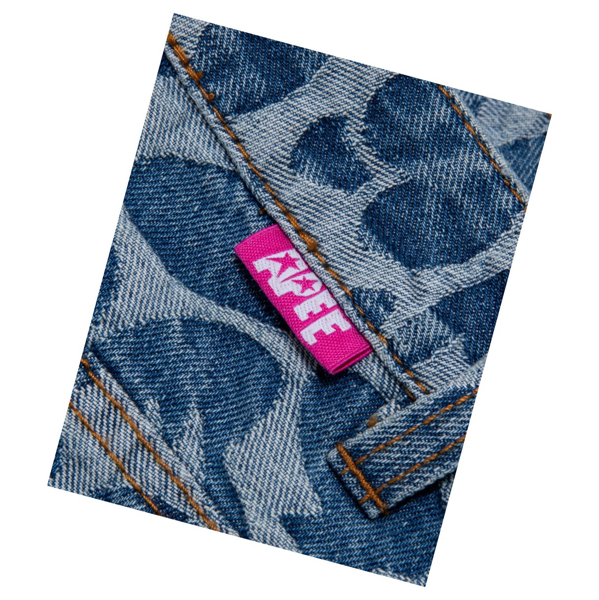 Shorts A BATHING APE Bape Graphic Denim Denim Femme France | GPH-15409397