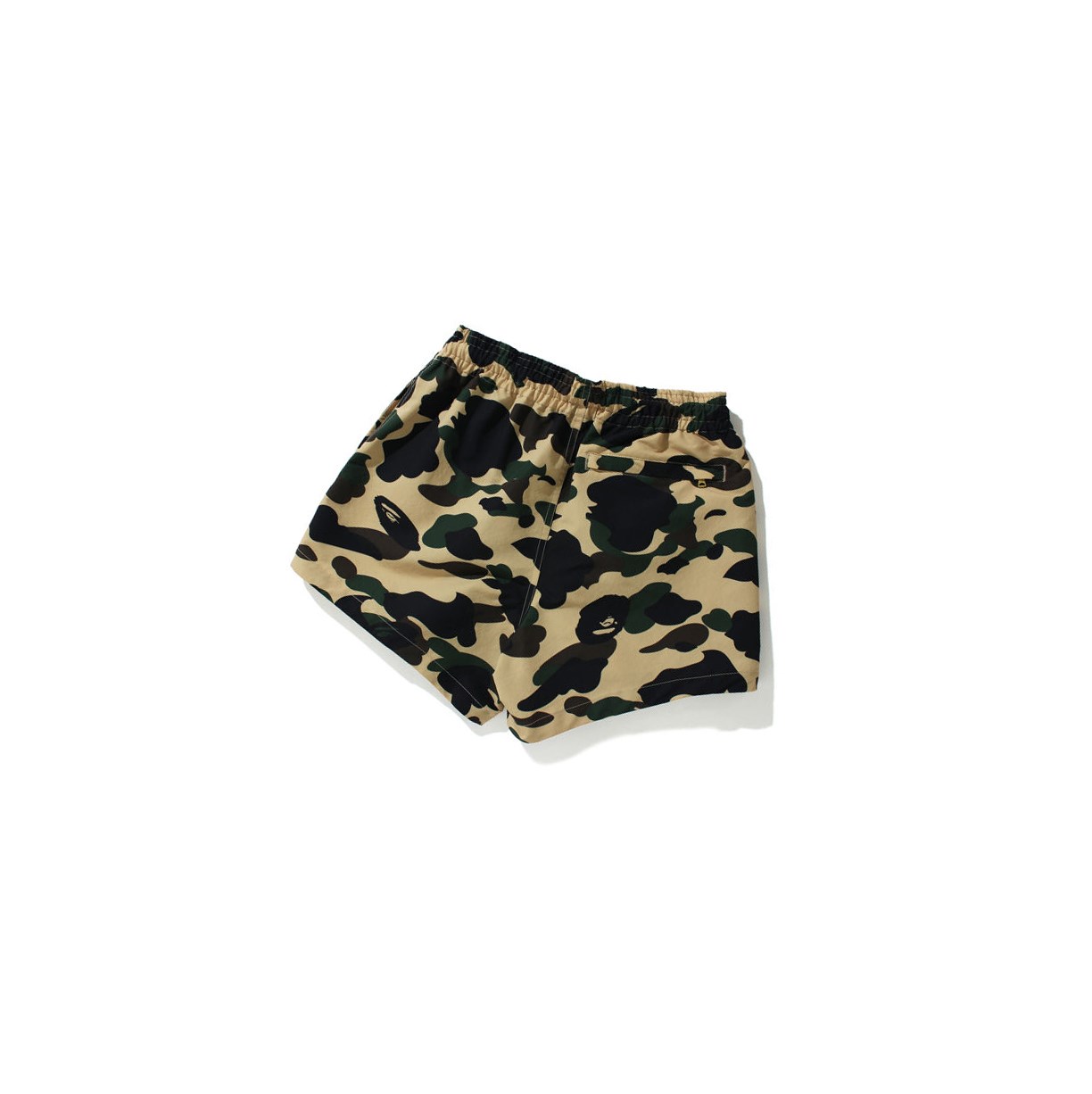 Shorts A BATHING APE Bape 1st Camo Jaune Femme France | YTE-74203126