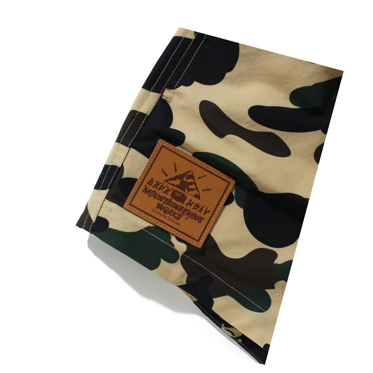 Shorts A BATHING APE Bape 1st Camo Jaune Femme France | YTE-74203126