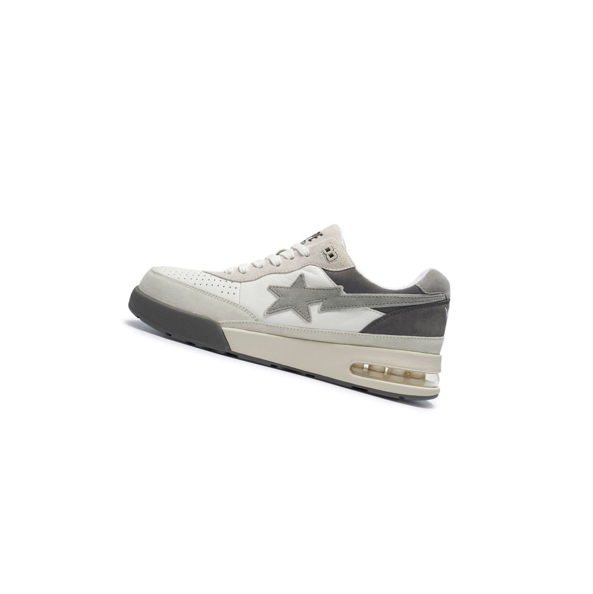 Baskets A BATHING APE Bape Route Sta #3 M2 Low Grise Homme France | AHW-95394415