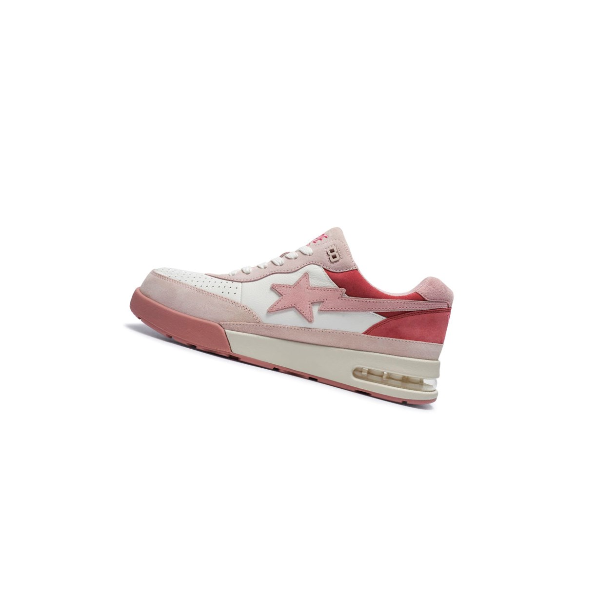 Baskets A BATHING APE Bape Route Sta #3 M2 Low Rose Homme France | KXH-88528712