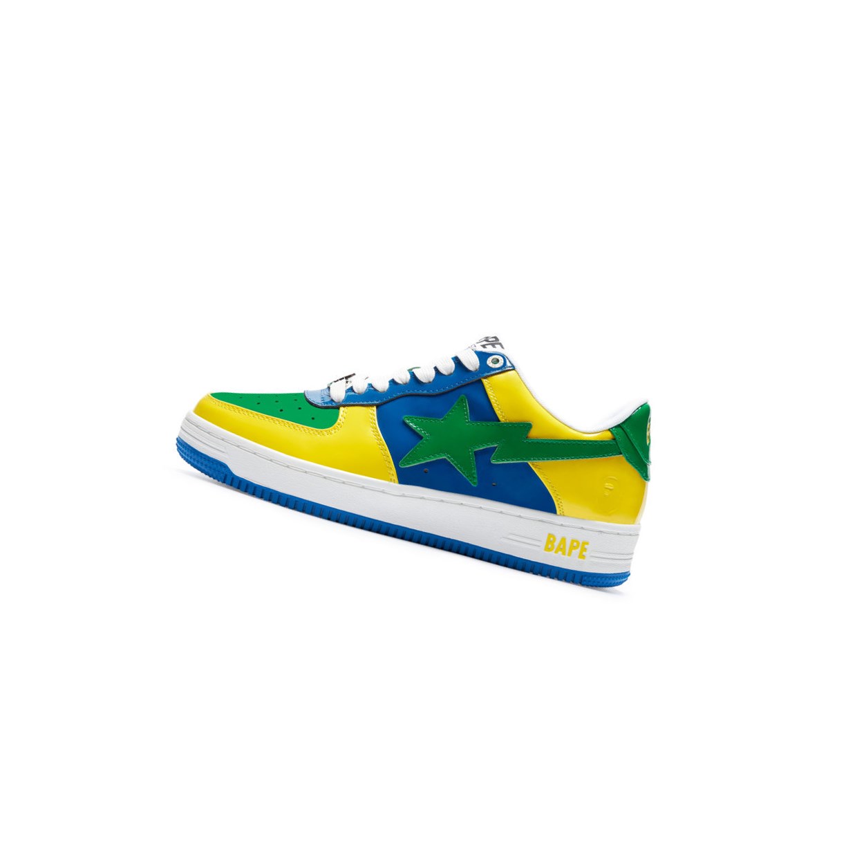 Baskets A BATHING APE Bape Sta M1 Low Jaune Homme France | VRJ-92686016