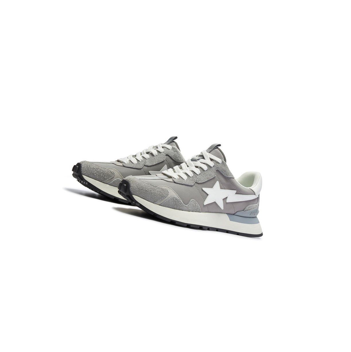 Baskets A BATHING APE Bape Route Sta Express #1 M2 Low Grise Homme France | RGK-43938160