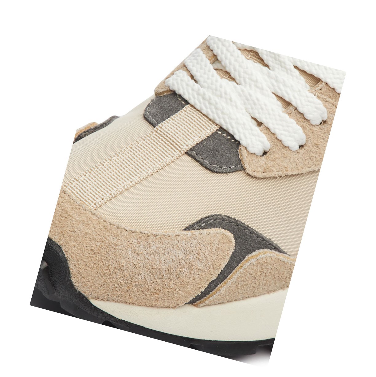 Baskets A BATHING APE Bape Route Sta Express #1 M2 Low Beige Homme France | XXN-89700947