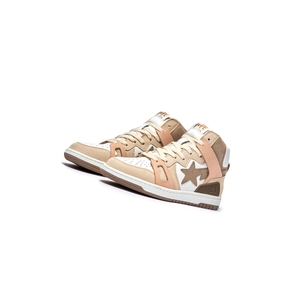 Baskets A BATHING APE Bape Sta 93 Hi M2 High Beige Homme France | IAI-57631535