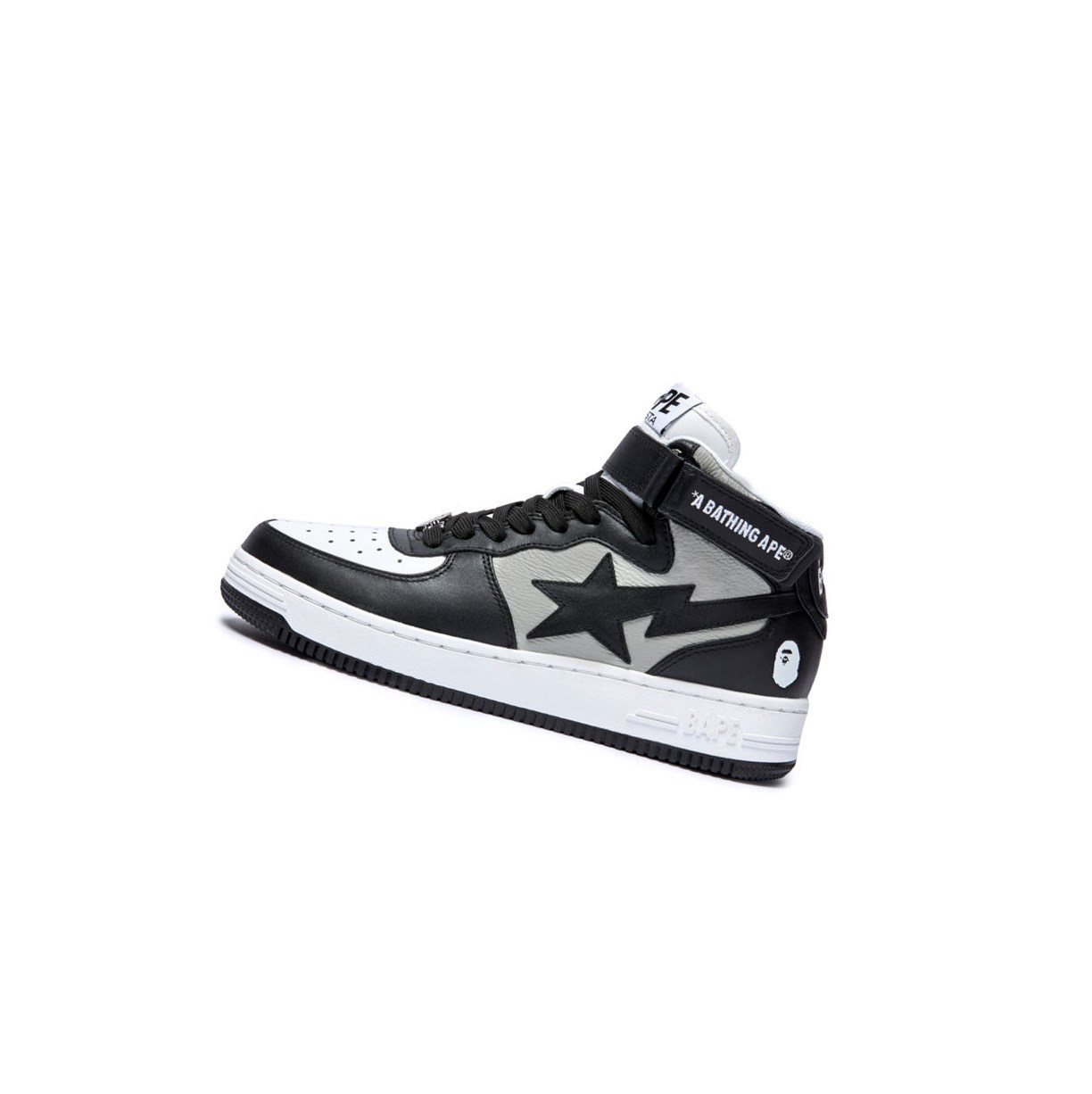 Baskets A BATHING APE Bape Sta Mi #2 M2 High Noir Homme France | STK-94476447