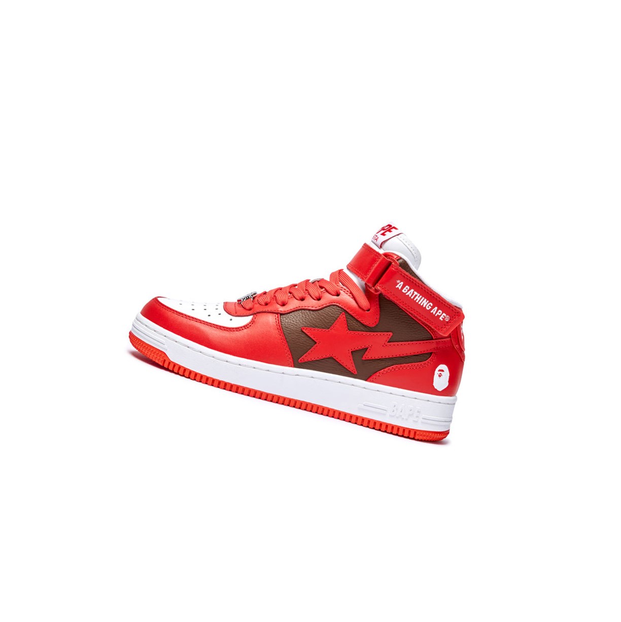 Baskets A BATHING APE Bape Sta Mi #2 M2 High Rouge Homme France | UNE-43977508