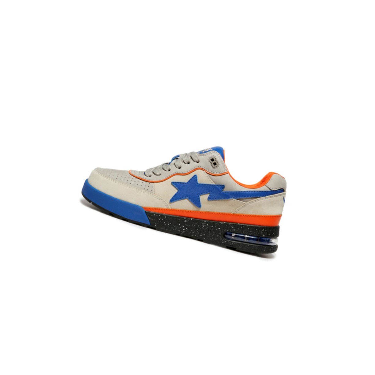 Baskets A BATHING APE Bape Route Sta #2 M1 Low Blanche Homme France | IXU-12821931