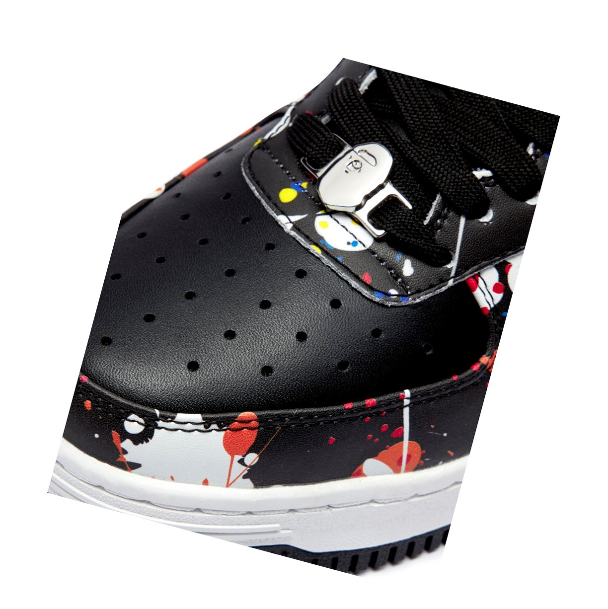 Baskets A BATHING APE Bape Sta #3 M2 Low Noir Homme France | JGA-28168348