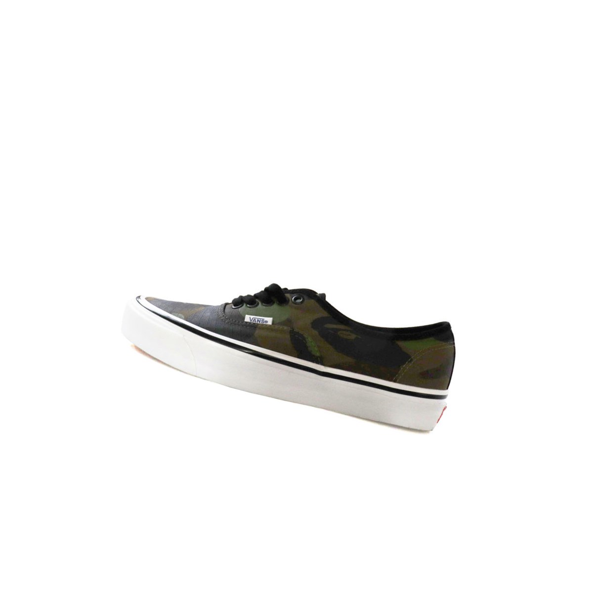 Baskets A BATHING APE Bape X Vans 1st Camo Authentic Low Vert Homme France | KAA-13646272