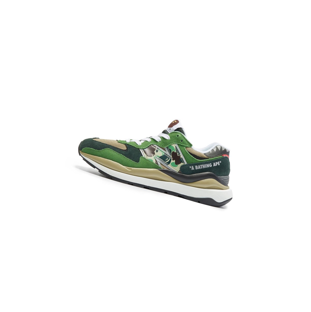 Baskets A BATHING APE Bape X New Balance 5740 Low Vert Femme France | DHN-15629889