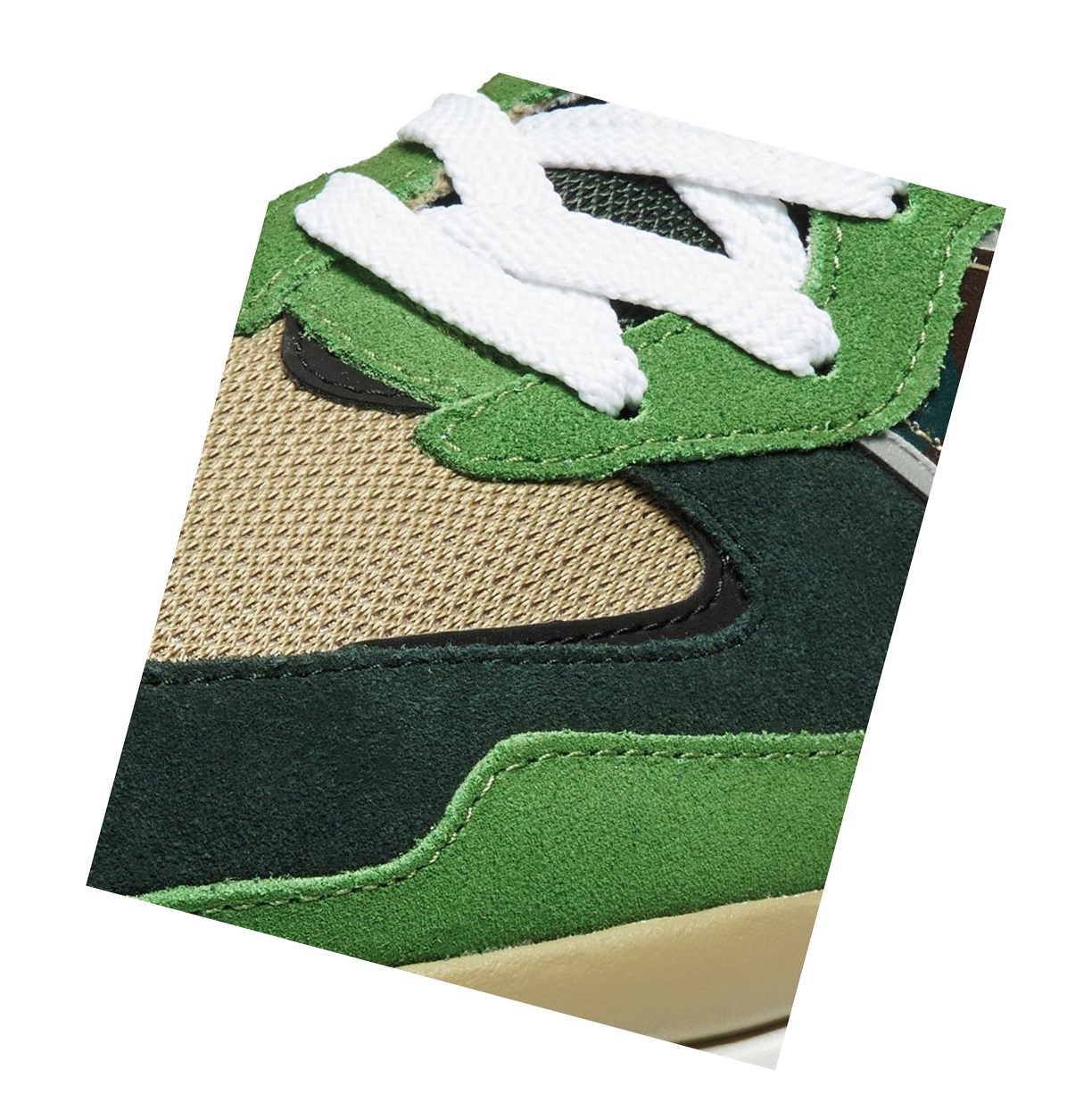 Baskets A BATHING APE Bape X New Balance 5740 Low Vert Femme France | DHN-15629889