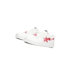 Baskets A BATHING APE Bape Sta? White / Abc Camo Low Rose Femme France | RAQ-58697882