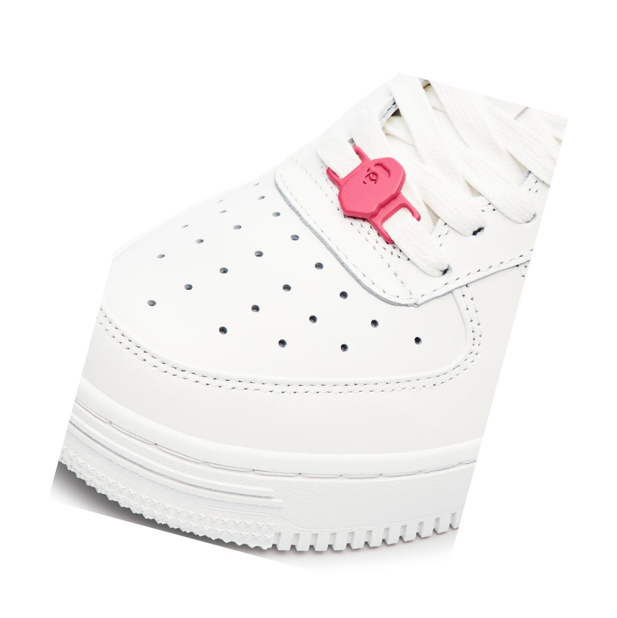 Baskets A BATHING APE Bape Sta? White / Abc Camo Low Rose Femme France | RAQ-58697882