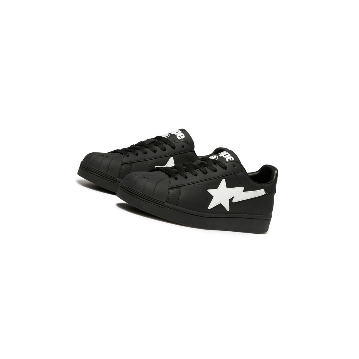 Baskets A BATHING APE Bape Skull Sta L Low Noir Femme France | FFX-21690338