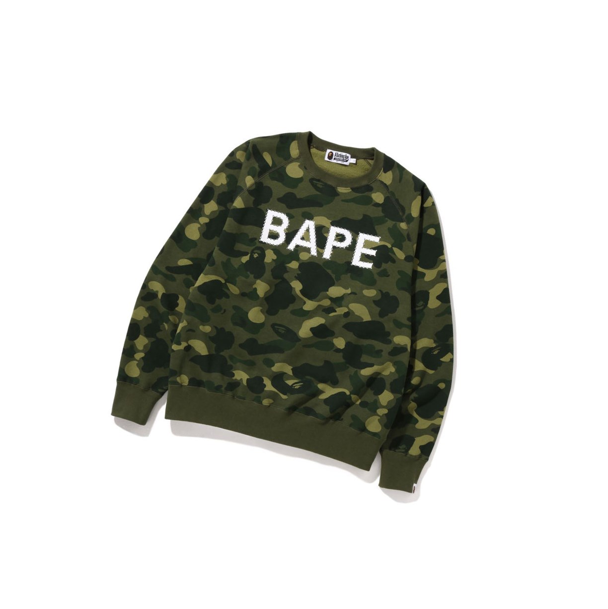 Sweats A BATHING APE Bape Color Camo Crystal Stone Vert Homme France | SIE-29920010