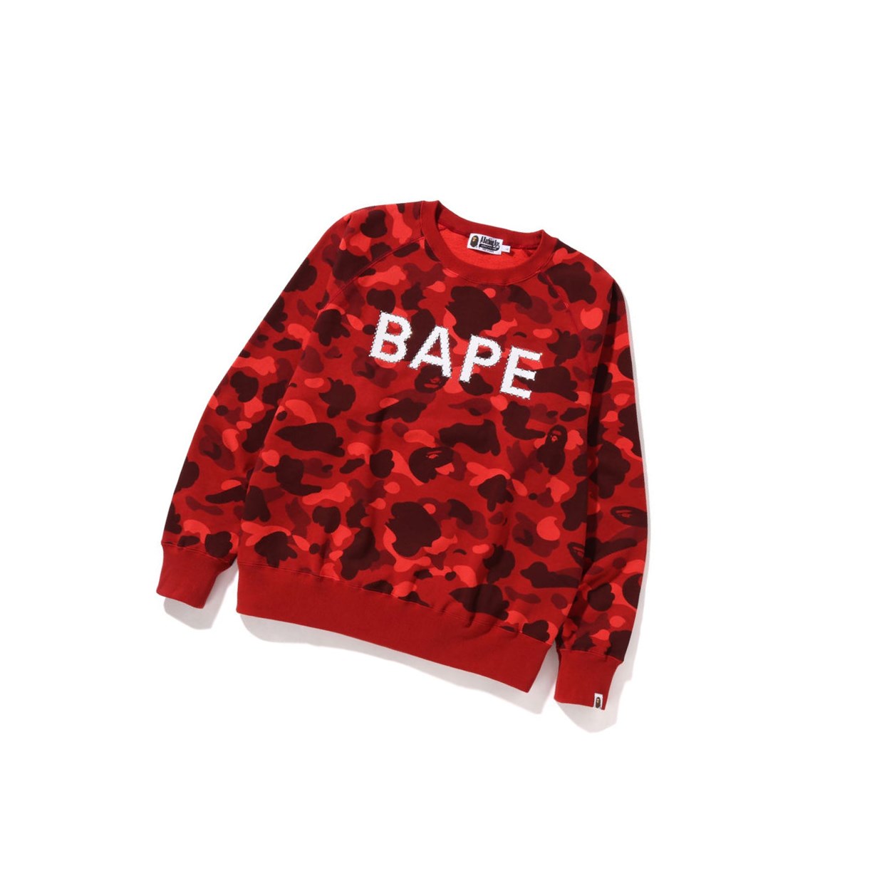 Sweats A BATHING APE Bape Color Camo Crystal Stone Rouge Homme France | IPB-14332766