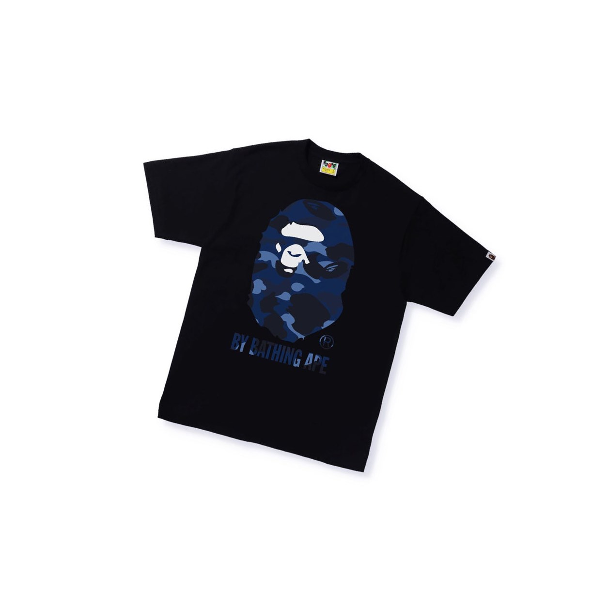 T Chemises A BATHING APE Bape Color Camo A By Bathing Ape Tee Corta Sleeve Noir Homme France | GUA-98779877