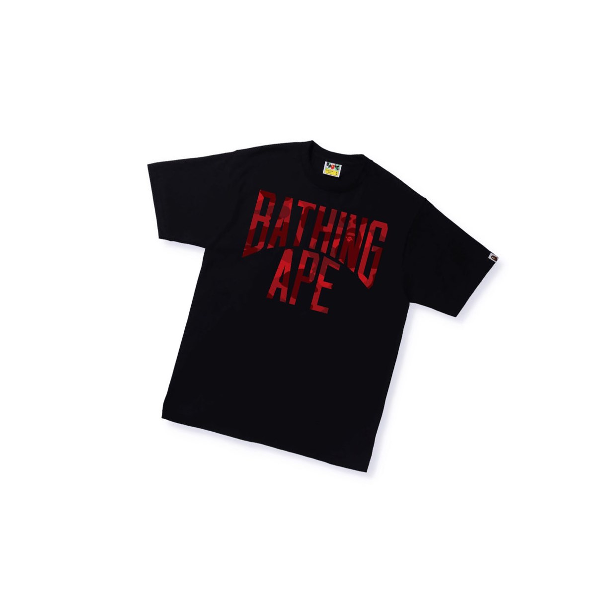 T Chemises A BATHING APE Bape Color Camo A Nyc Logo Tee Corta Sleeve Noir Homme France | BJL-24320974