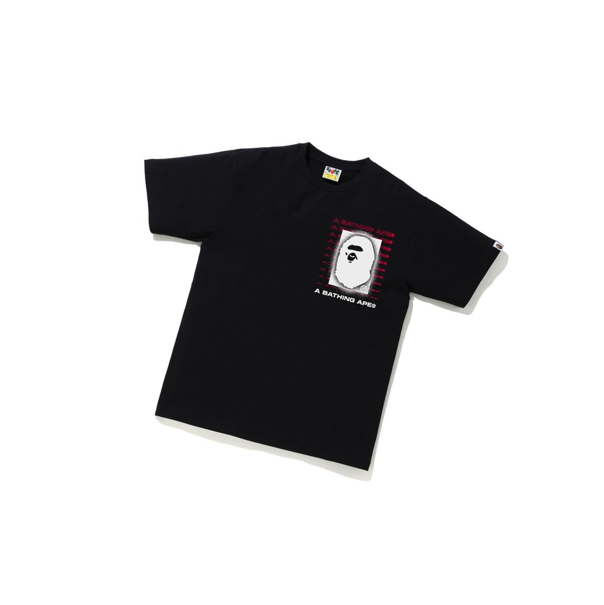 T Chemises A BATHING APE Bape Time To Sleep Tee Corta Sleeve Noir Homme France | UHC-12457228