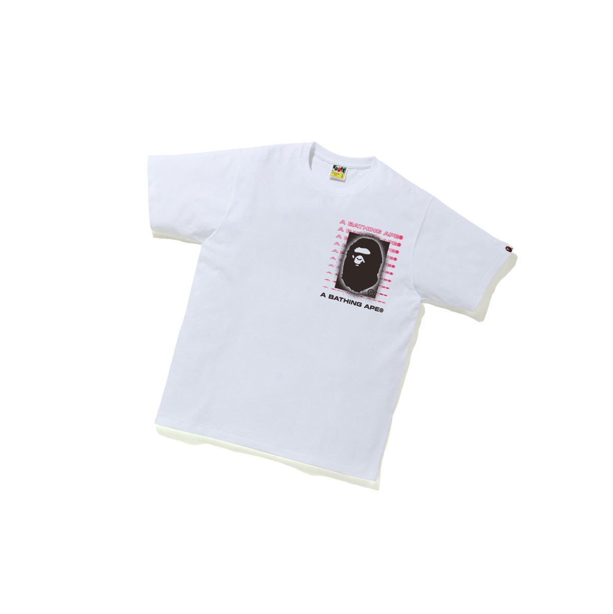 T Chemises A BATHING APE Bape Time To Sleep Tee Corta Sleeve Blanche Homme France | XGG-92100063