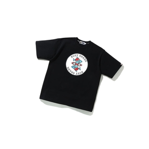 T Chemises A BATHING APE Bape Busy Shark Relaxed Fit Heavy Weight Tee Corta Sleeve Noir Homme France | KPQ-96606397