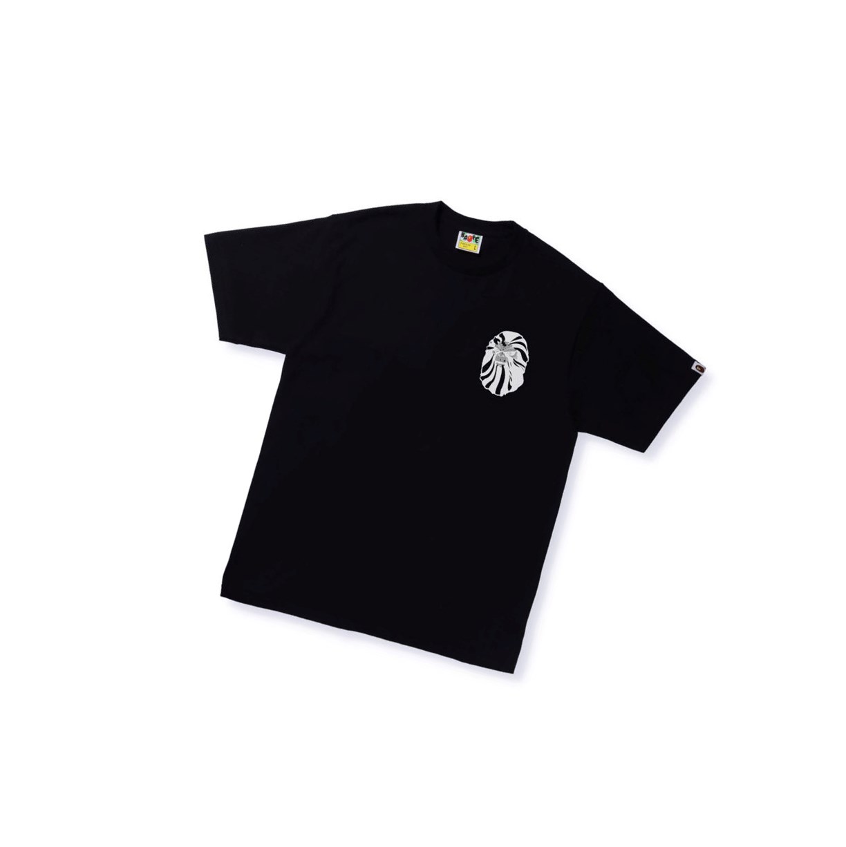 T Chemises A BATHING APE Bape Ape Head Tee #1 Corta Sleeve Noir Homme France | KYE-51722555