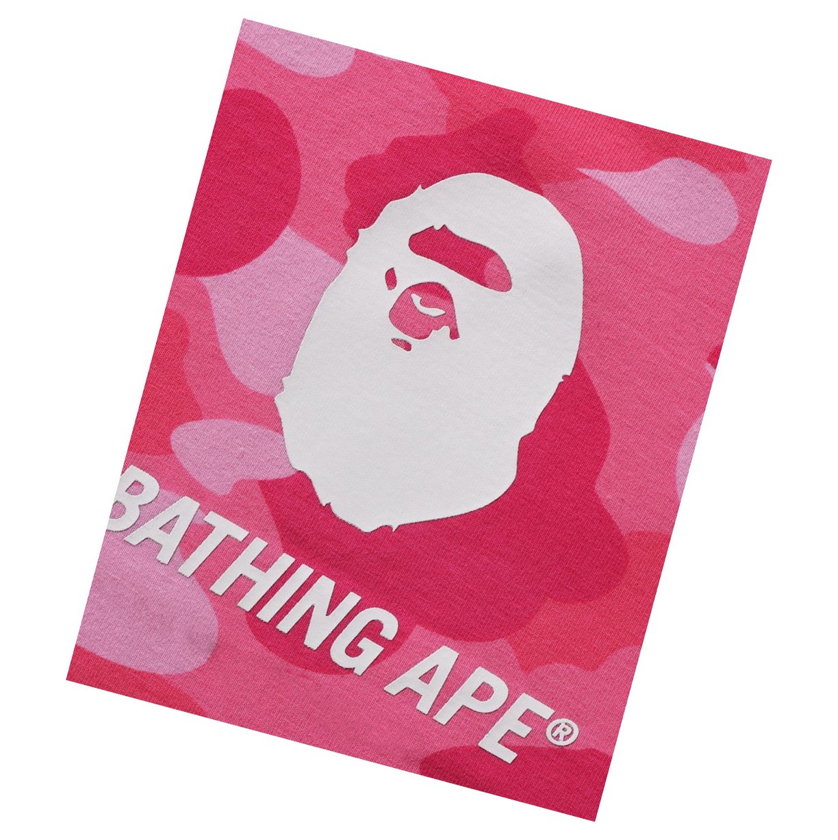 T Chemises A BATHING APE Bape Color Camo Mini Tee Corta Sleeve Rose Femme France | NHK-83323256