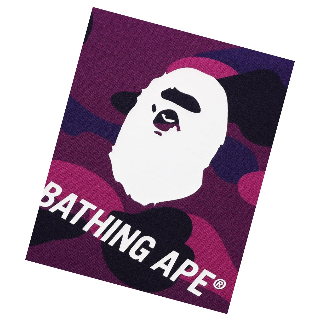 T Chemises A BATHING APE Bape Color Camo Mini Tee Corta Sleeve Violette Femme France | JNL-41640191