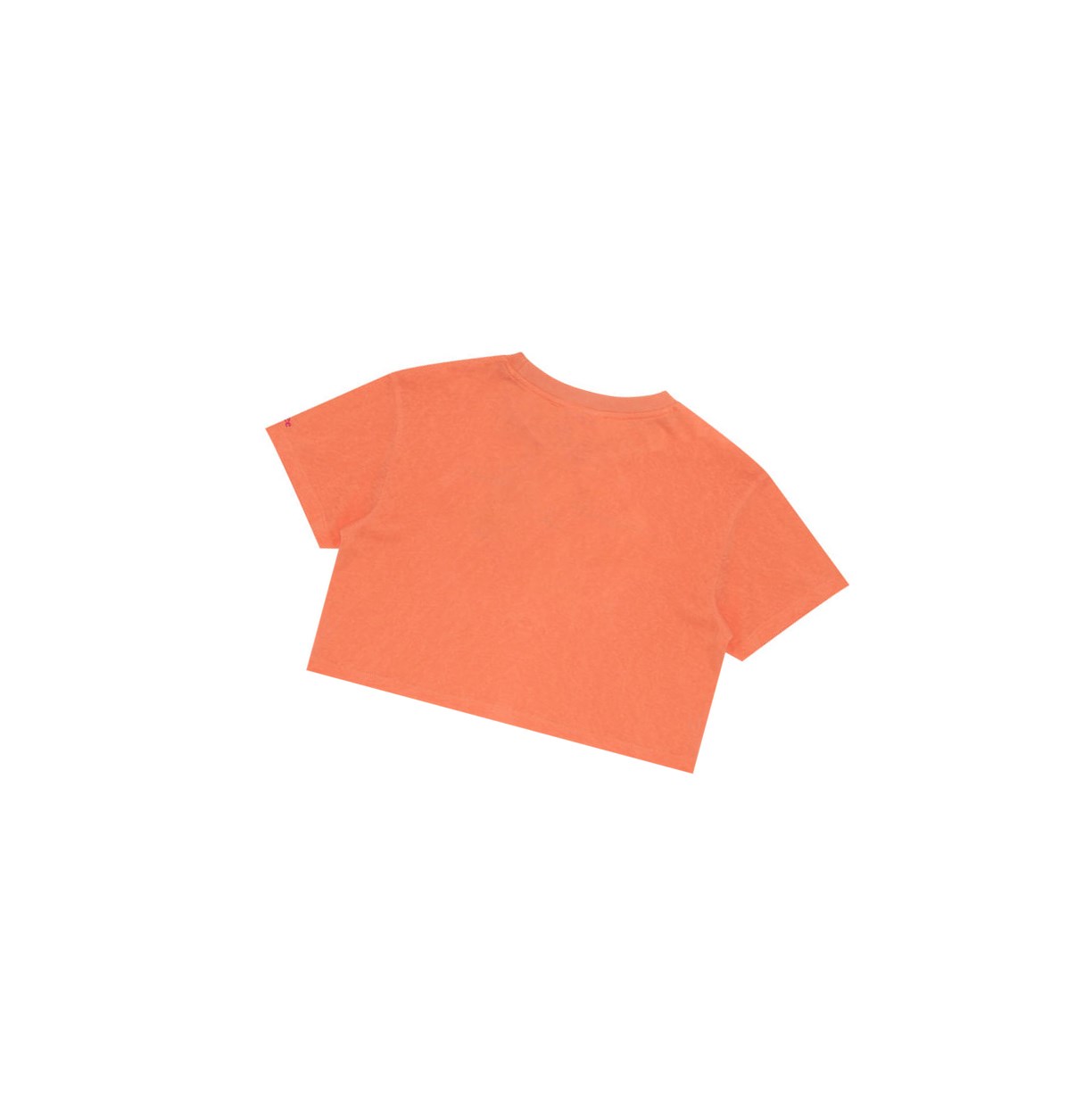 T Chemises A BATHING APE Bape Graphic Cropped Tee Corta Sleeve Orange Femme France | YRC-13948872