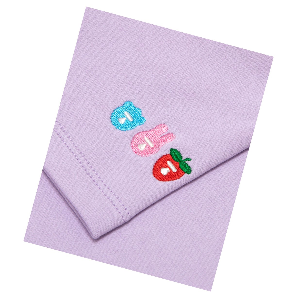 T Chemises A BATHING APE Bape Logo Printed Slim Cut Tee Corta Sleeve Violette Femme France | UGR-47179676