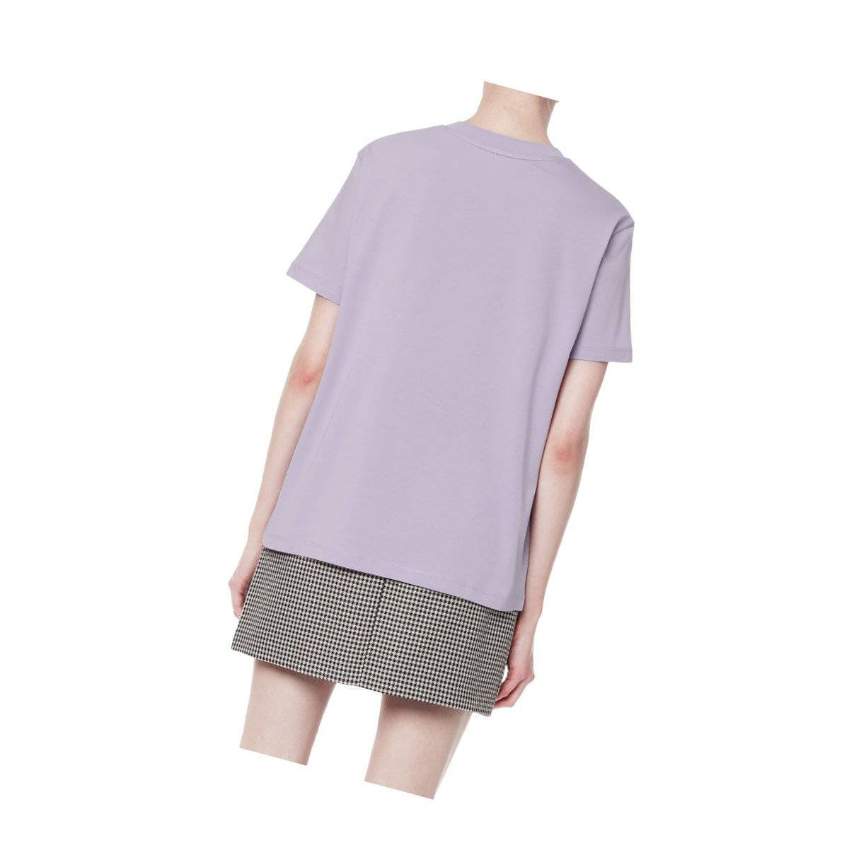 T Chemises A BATHING APE Bape Embellished Tee Corta Sleeve Pastel Lilac Femme France | YWR-63911648