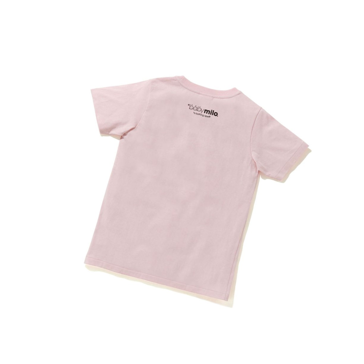 T Chemises A BATHING APE Bape Pigment Classiche Baby Milo Tee Corta Sleeve Rose Femme France | TVS-21294396