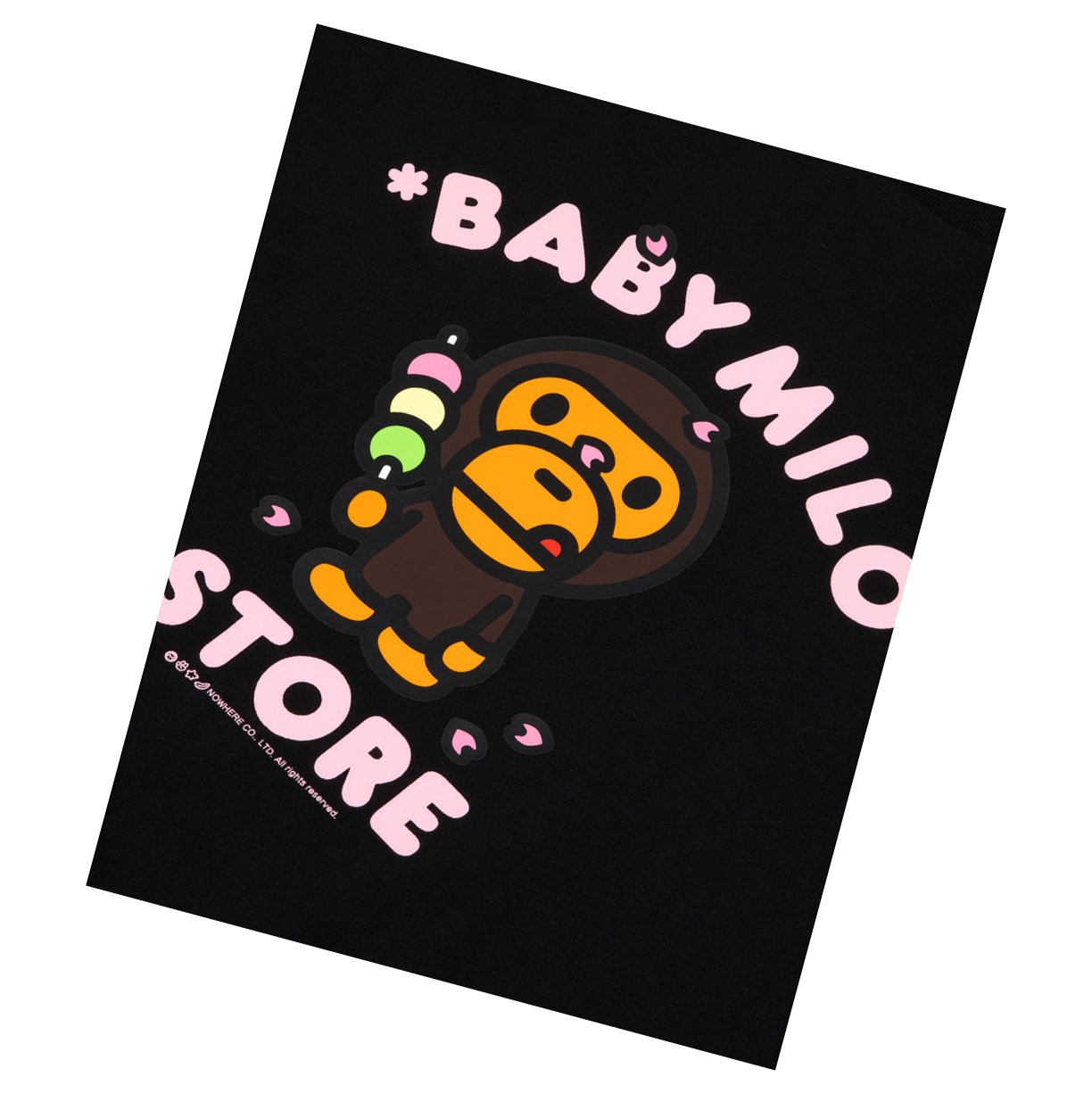 T Chemises A BATHING APE Bape Baby Milo Boxy Fit Tee Corta Sleeve Noir Femme France | IQG-73781029